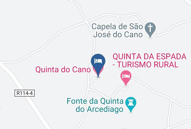Quinta Do Cano Map