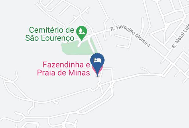 Sao Lourenco - Fazendinha E Praia De Minas Maps