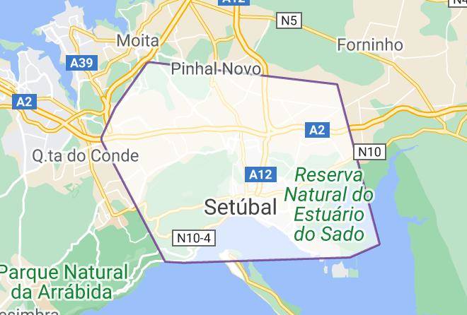 Palmela - Quinta Do Cerrado Setubal Turismo Rural E Eventos Maps