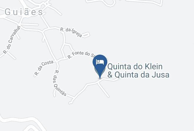 Guiaes - Quinta Do Klein & Quinta Da Jusa Maps