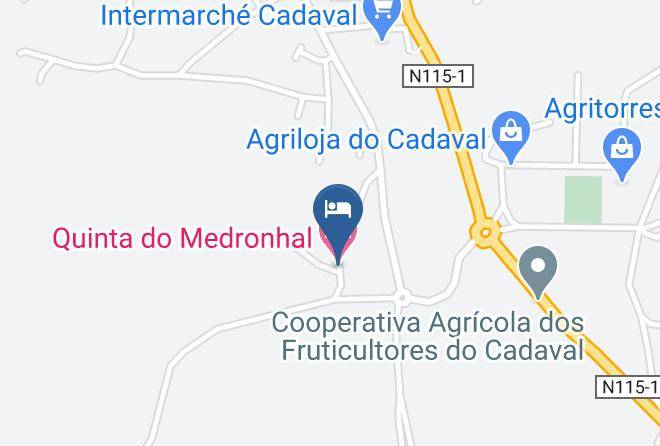Cadaval - Quinta Do Medronhal Maps