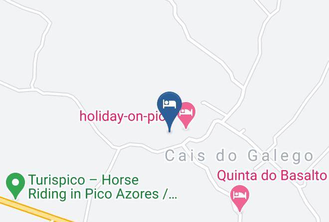 Lajes Do Pico - Quinta Do Milhafre Maps