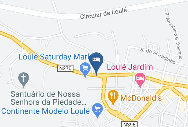 Loule - Quinta Do Moinho Maps