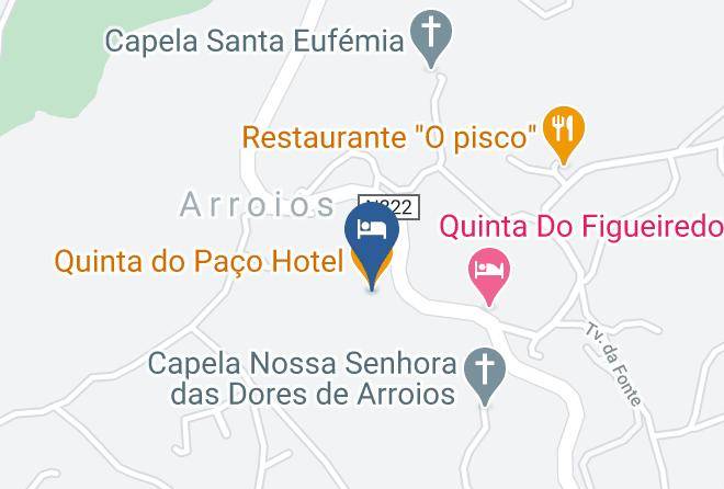 Arroios - Quinta Do Paco Hotel Maps