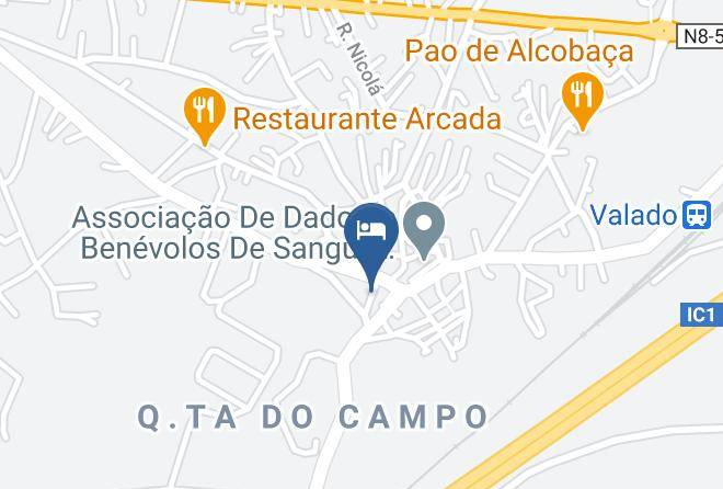 Nazare - Quinta Do Pinheiro Hotel Rural Maps
