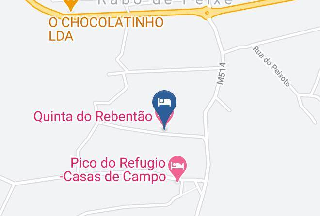 Ribeira Grande - Quinta Do Rebentao Maps