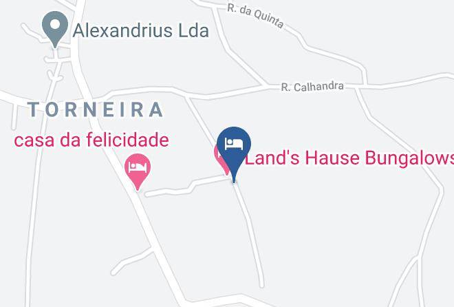 Alcobaca - Quinta Do Valao Maps