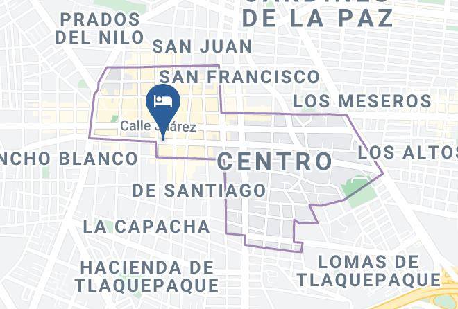 Tlaquepaque - Quinta Don Jose Boutique Hotel Maps
