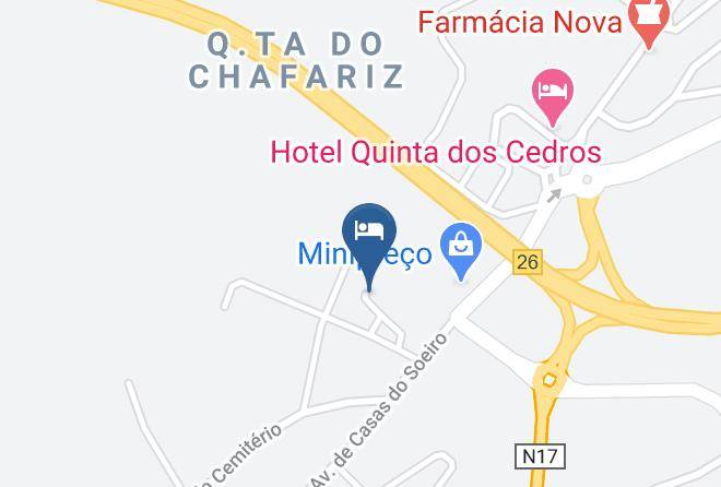 Celorico Da Beira - Quinta Dos Cedros Maps