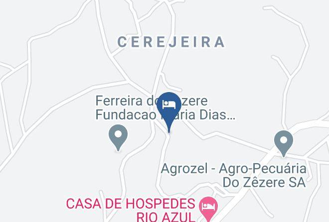 Ferreira Do Zezere - Quinta Dos Girassois Maps