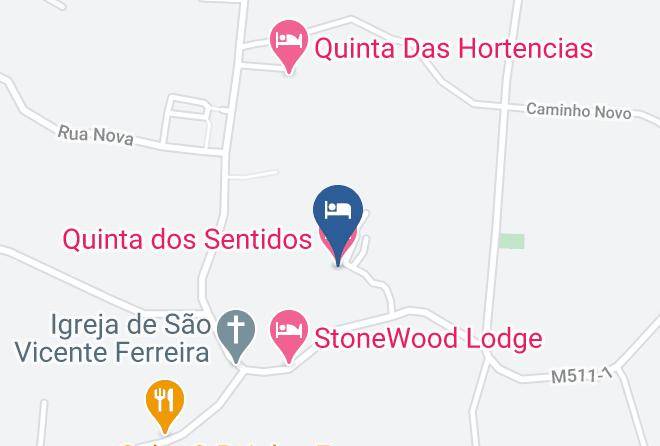 Ponta Delgada - Quinta Dos Sentidos Maps