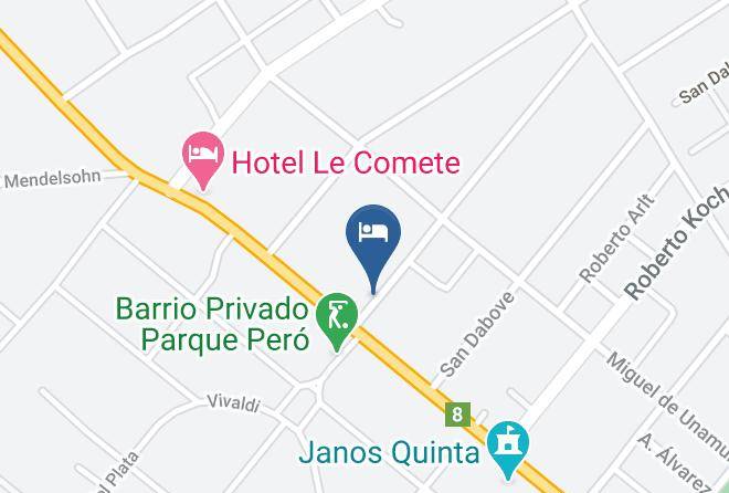 Pilar - Quinta El Milagro Maps