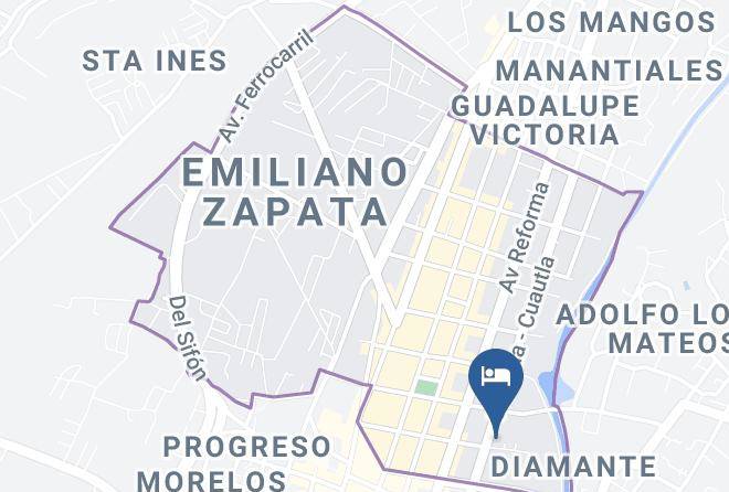 Cuautla - Quinta Erika Maps