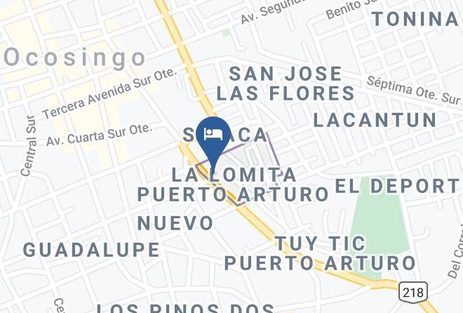 Ocosingo - Quinta Hotel Puerto Arturo Maps