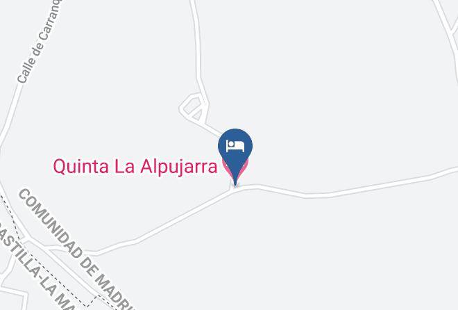 Madrid - Quinta La Alpujarra Maps