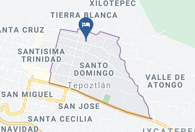 Tepoztlan - Quinta La Herradura Maps