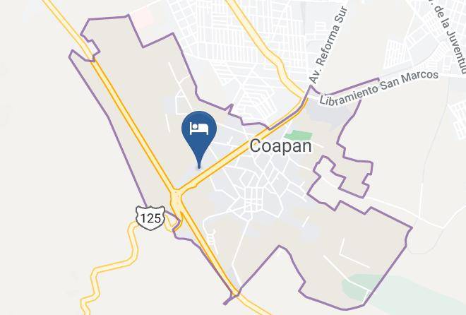 Tehuacan - Quinta La Joya Maps