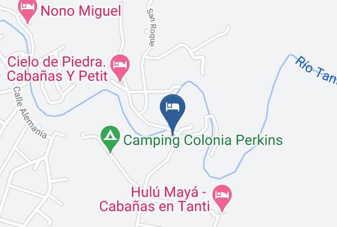 Punilla Department - Quinta La Merced Maps