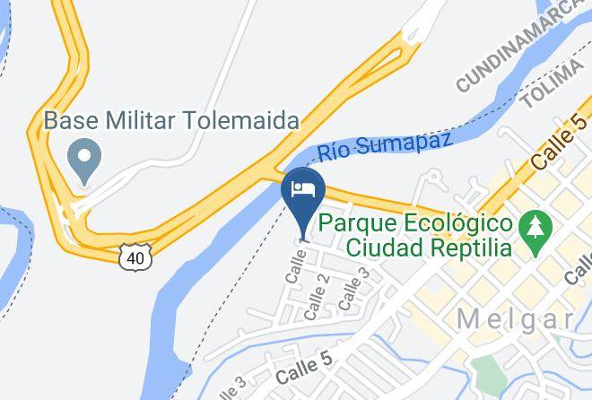 Melgar - Quinta La Morenita Maps