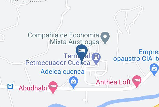Cuenca - Quinta La Quebrada Maps