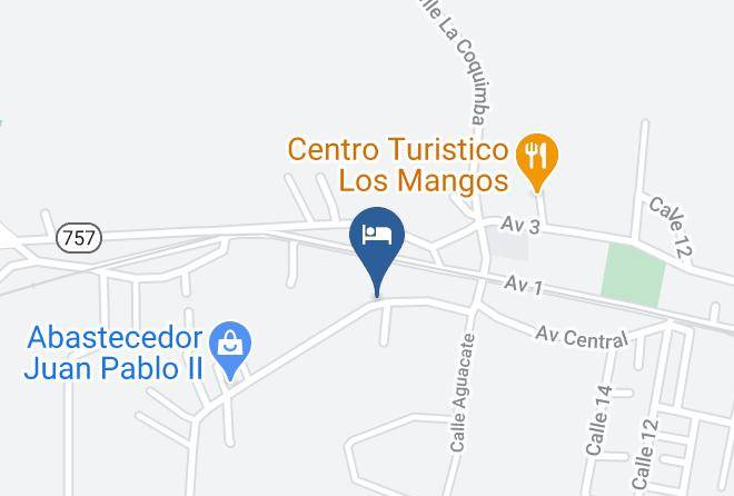 Orotina - Quinta La Rosa Maps