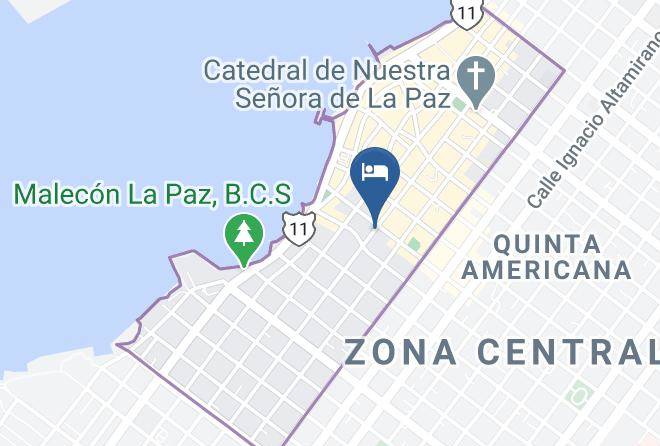 La Paz - Quinta Lolita Maps