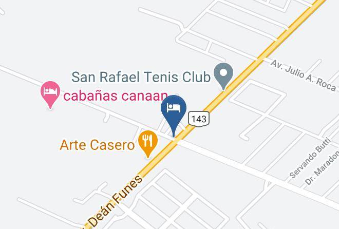 San Rafael - Quinta Los Acacios Maps