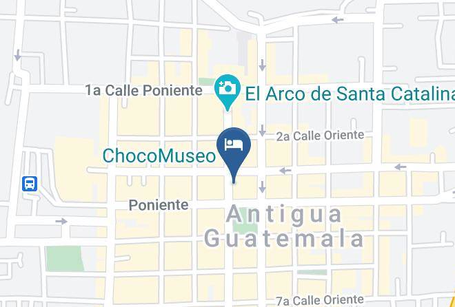 Antigua Guatemala - Quinta Maconda Maps