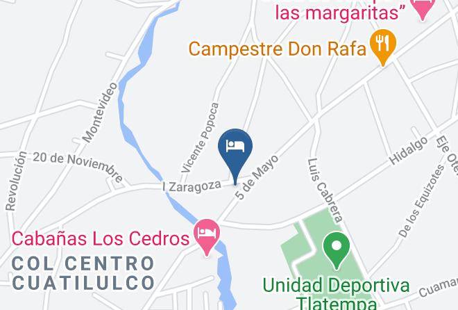 Zacatlan - Quinta Maria Bonita Maps