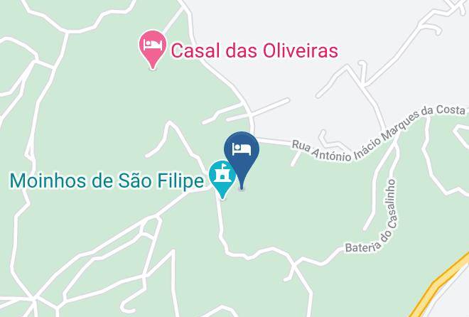 Santa Maria Da Graca - Quinta Moinhos De Sao Filipe Maps