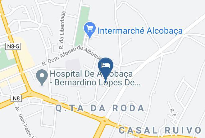 Alcobaca - Quinta Nova Do Almeida Maps