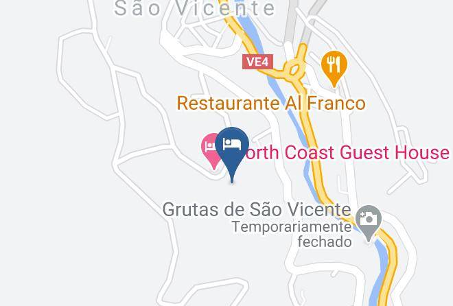 Sao Vicente - O Refugio Poiso Maps