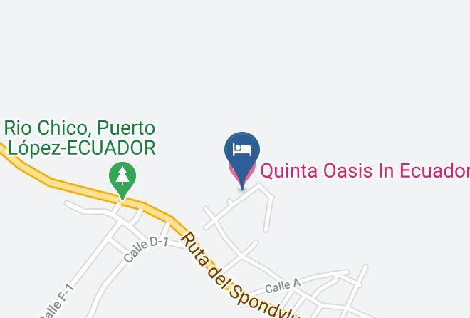 Puerto Lopez - Quinta Oasis In Ecuador Maps