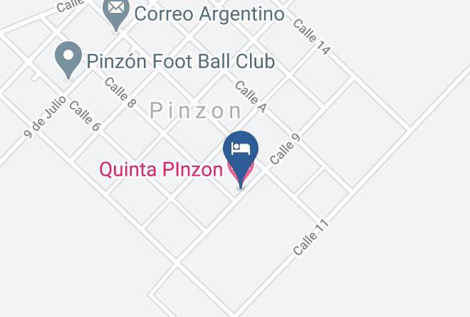 Pergamino - Quinta Pinzon Maps