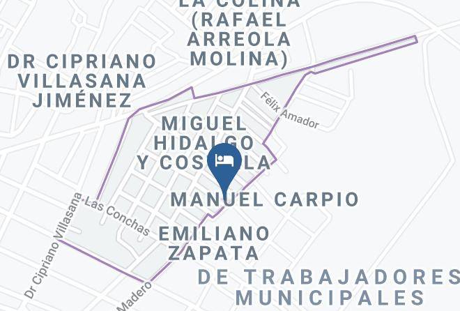 Cosamaloapan De Carpio - Quinta Poveda Maps
