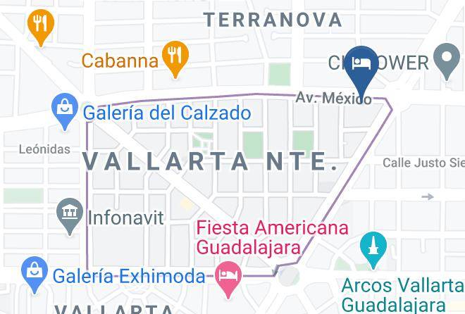 Guadalajara - Quinta Real Guadalajara Maps