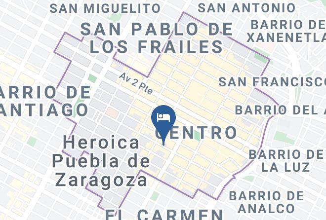 Heroica Puebla De Zaragoza Puebla - Quinta Real Puebla Maps