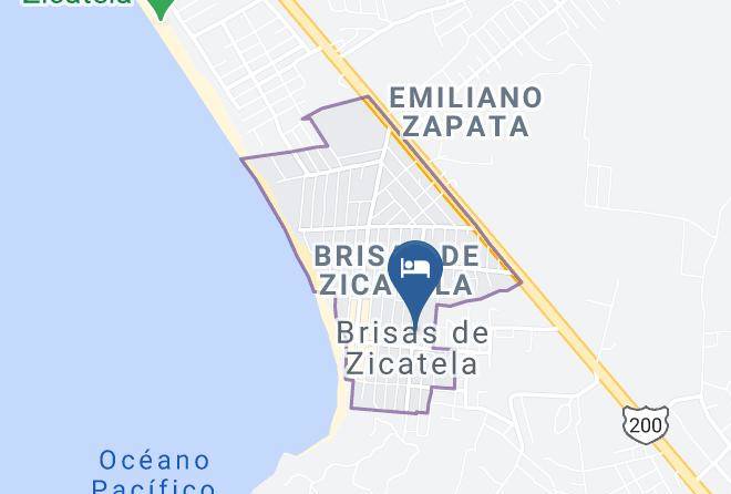 Santa Mariaotepec - Quinta Risas Del Sol Maps