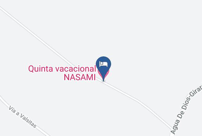 Agua De Dios - Quinta Vacacional Nasami Maps