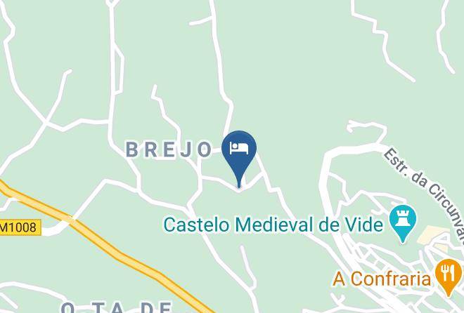 Castelo De Vide - Quinta Velha Do Pero Boi Maps