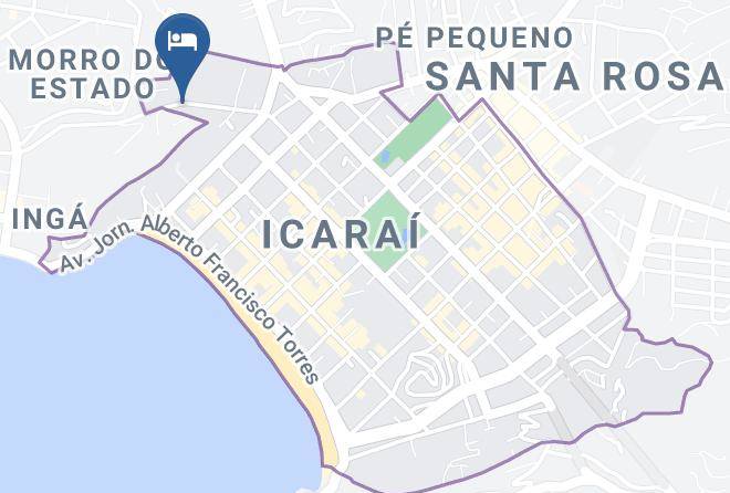 Niteroi - Quintal Hotel Niteroi Maps