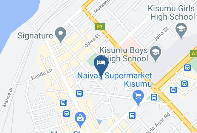 Quinten Hotel Kisumu Map - Nyanza - Kisumu