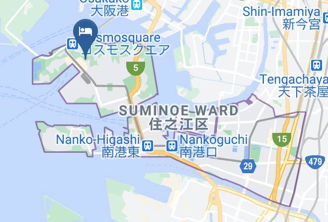 Osaka City Suminoe Ward - Quintessa Hotel Osaka Bay Maps