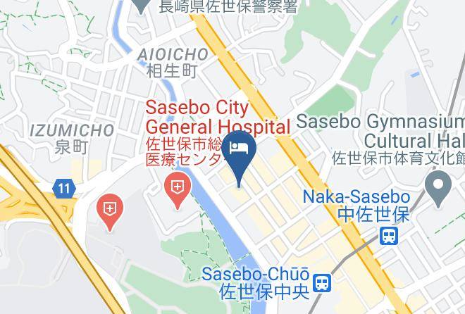 Sasebo City - Quintessa Hotel Sasebo Maps