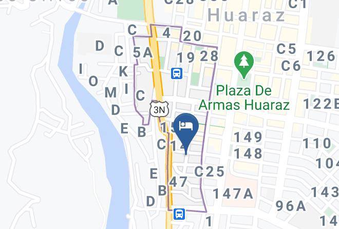 Huaraz - Quipus Hotel Maps