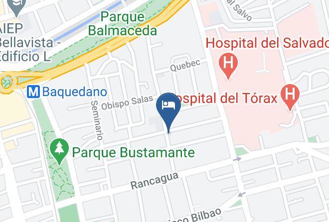 Santiago - Quiral Hotel Boutique Maps