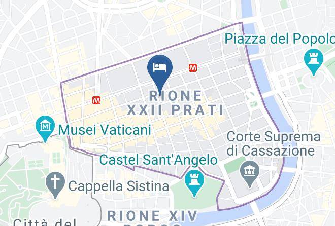 Rome - Quiriti Vatican Relais Maps