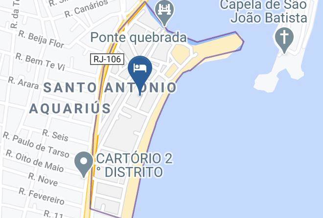 Cabo Frio - Quitinete Tamoios Cabo Frio Maps