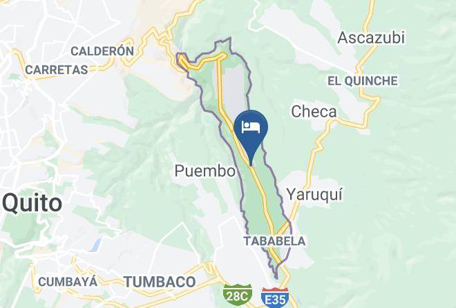 Distrito Metropolitano De Quito - Quito Airport Suites Hotel Aeropuerto Tababela Maps
