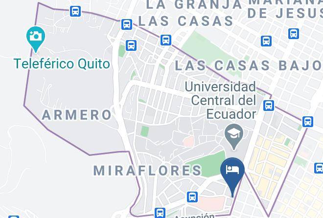 Distrito Metropolitano De Quito - Quito Palace Hotel Maps